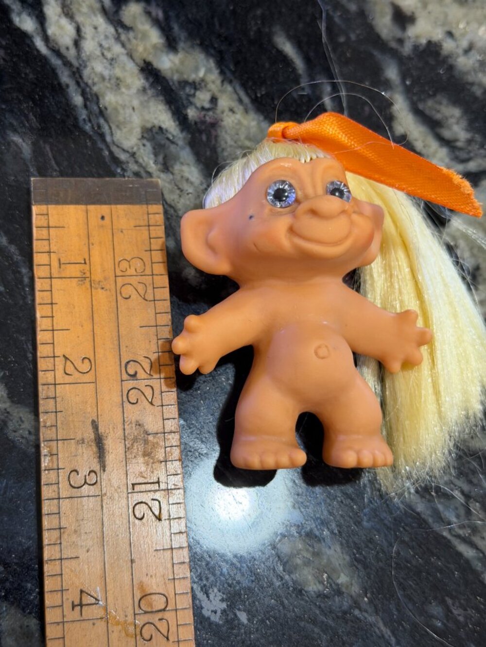 VTG Troll Dolls circa 1960 Scandia Doll Rooted Hair Original